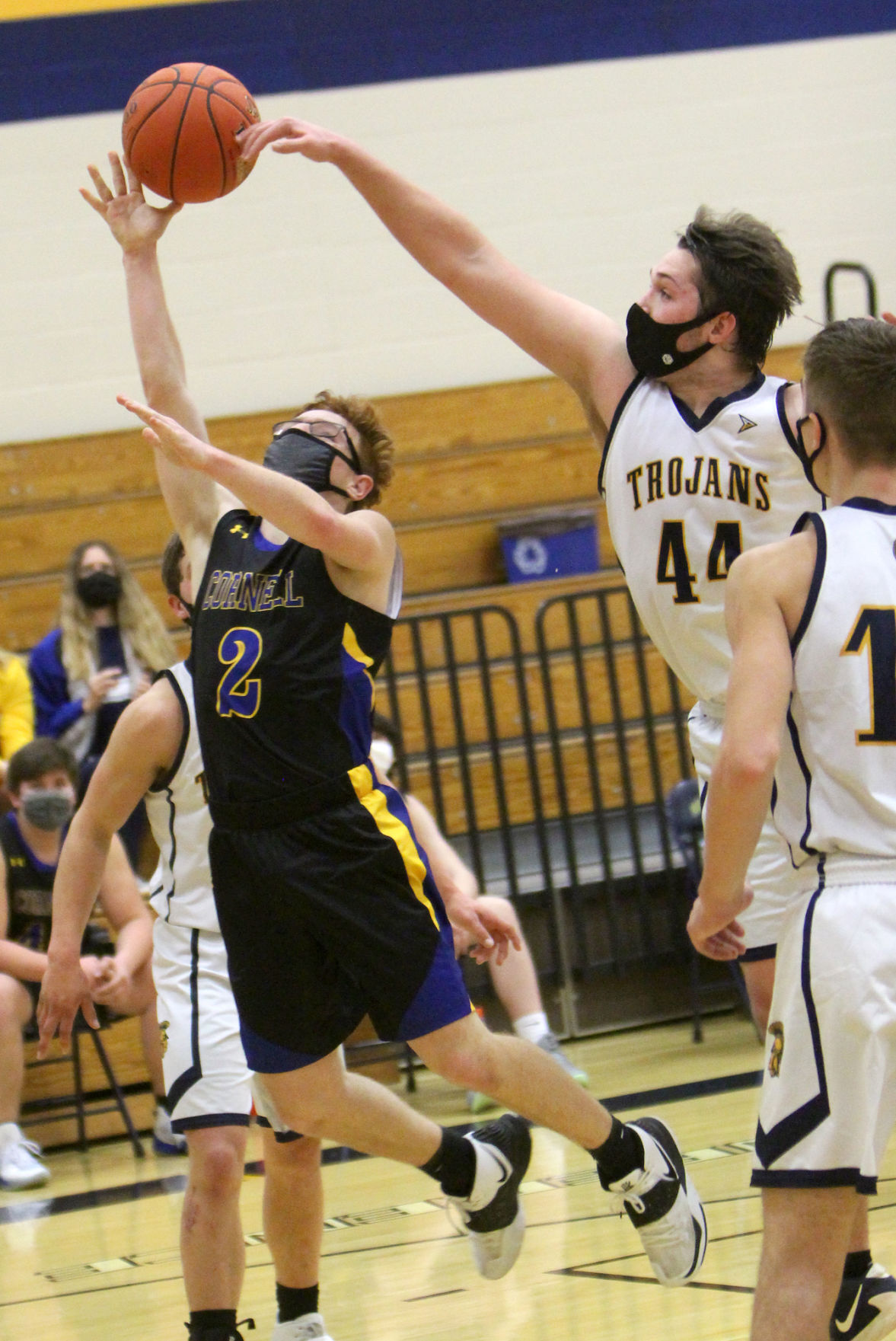 Cornell at New Auburn boys basketball 1-15-21